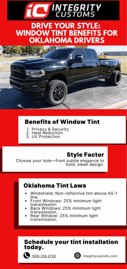 Benefits of Window Tint in Oklahoma