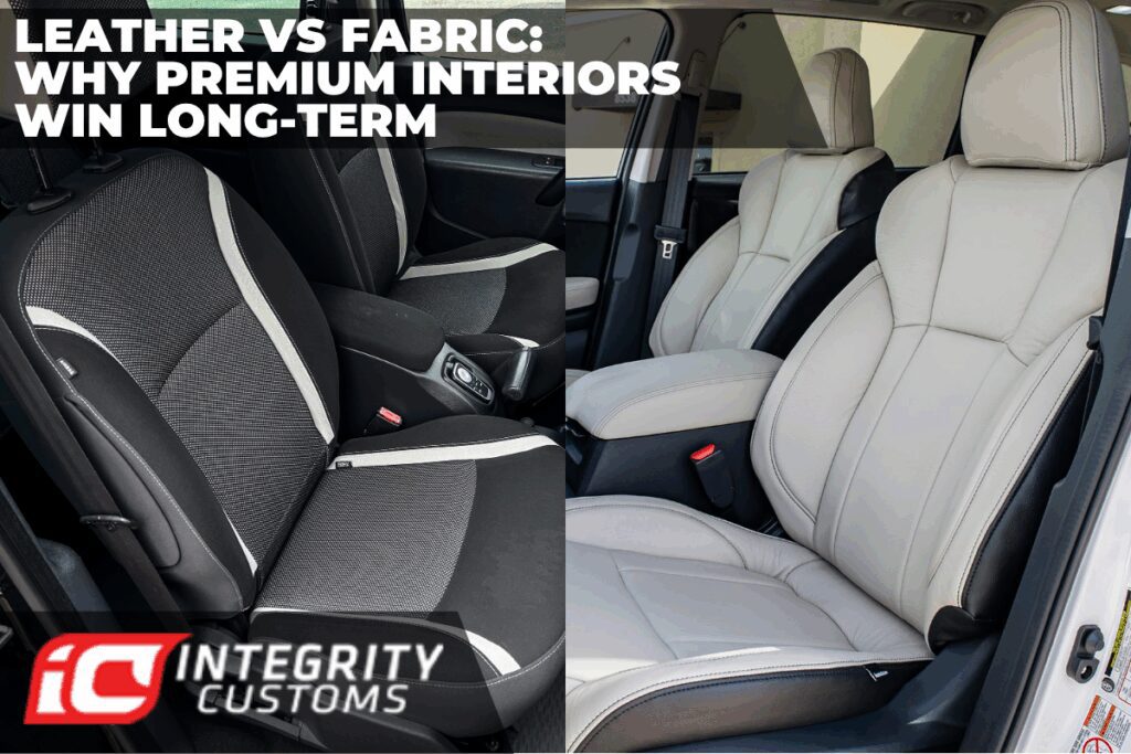 Leather vs Fabric: Why Premium Interiors Win Long-Term